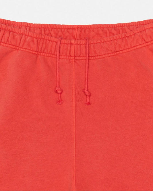 Stussy x Nike Pigment Dyed Fleece Sweatpants Habanero Red