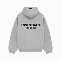 Fear of God Essentials Hoodie Fleece Light Heather Gray
