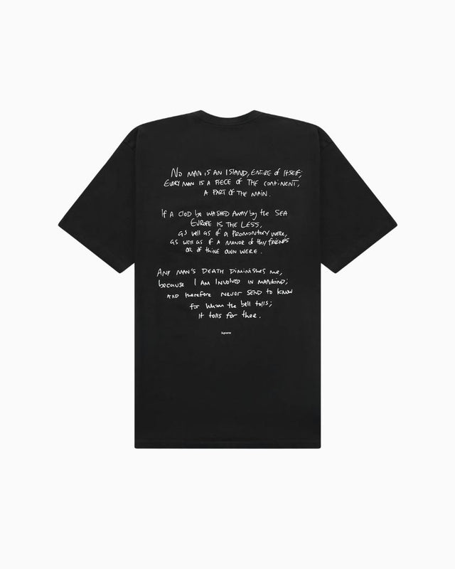Supreme Corteiz Rules The World Tee Black