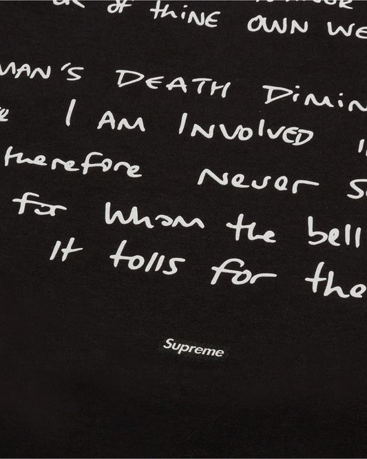 Supreme Corteiz Rules The World Tee Black