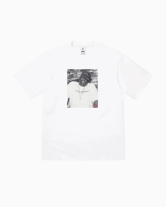 Supreme Jordan Biggie Tee White