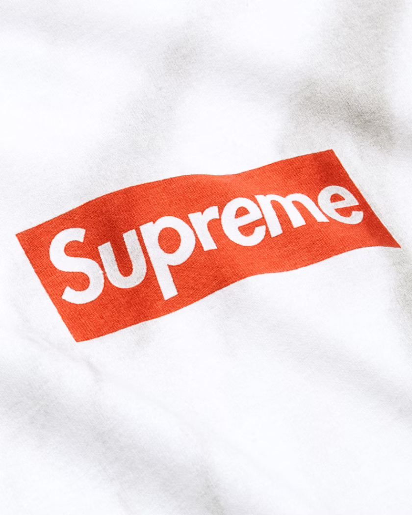 Supreme MM6 Maison Margiela Box Logo Tee White