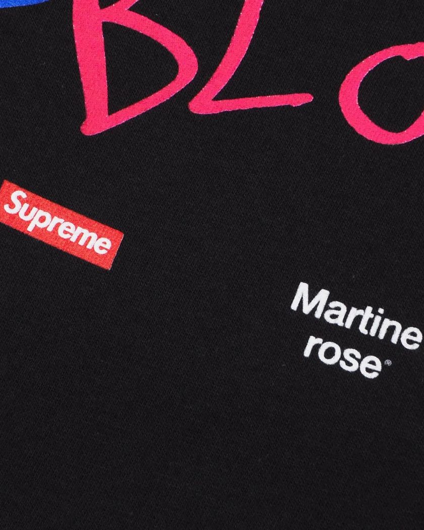 Supreme Martine Rose Lee Scratch Perry Tee Black