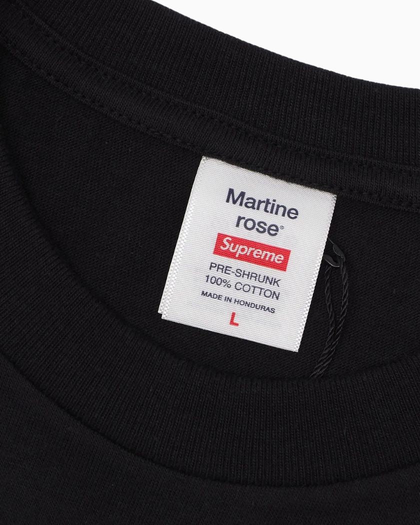 Supreme Martine Rose Lee Scratch Perry Tee Black
