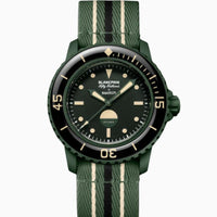 Swatch X Blancpain Fifty Fathoms Green Abyss