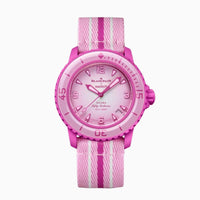 Swatch X Blancpain Fifty Fathoms Pink Ocean