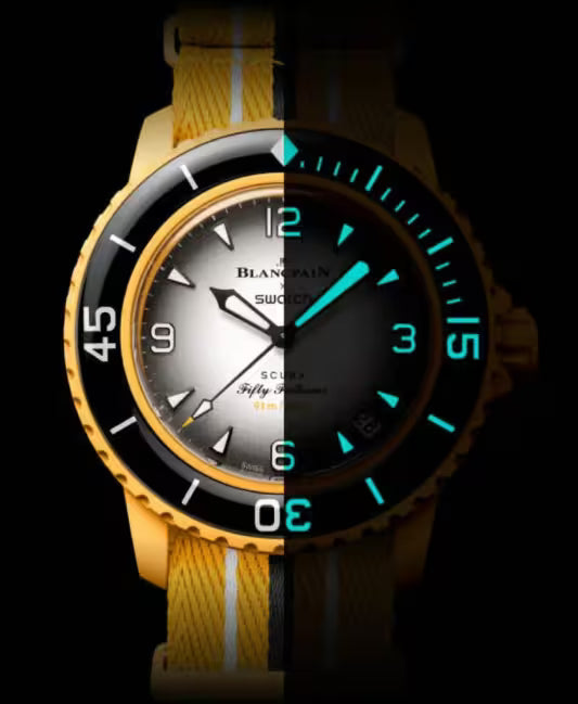 Blancpain x Swatch Scuba Fifty Fathoms Pacific Ocean