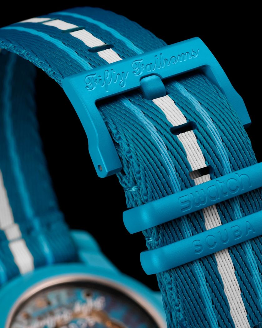 Swatch x Blancpain Fifty Fathoms Collection Blue Lagoon