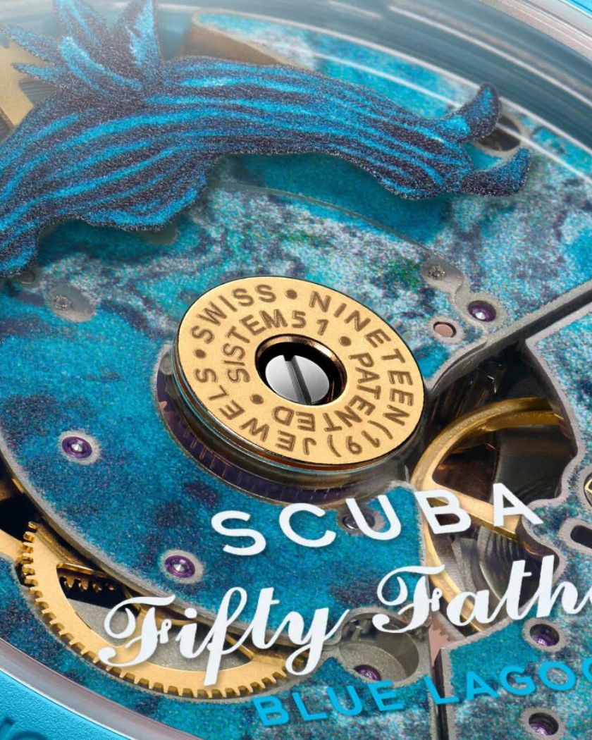 Swatch x Blancpain Fifty Fathoms Collection Blue Lagoon