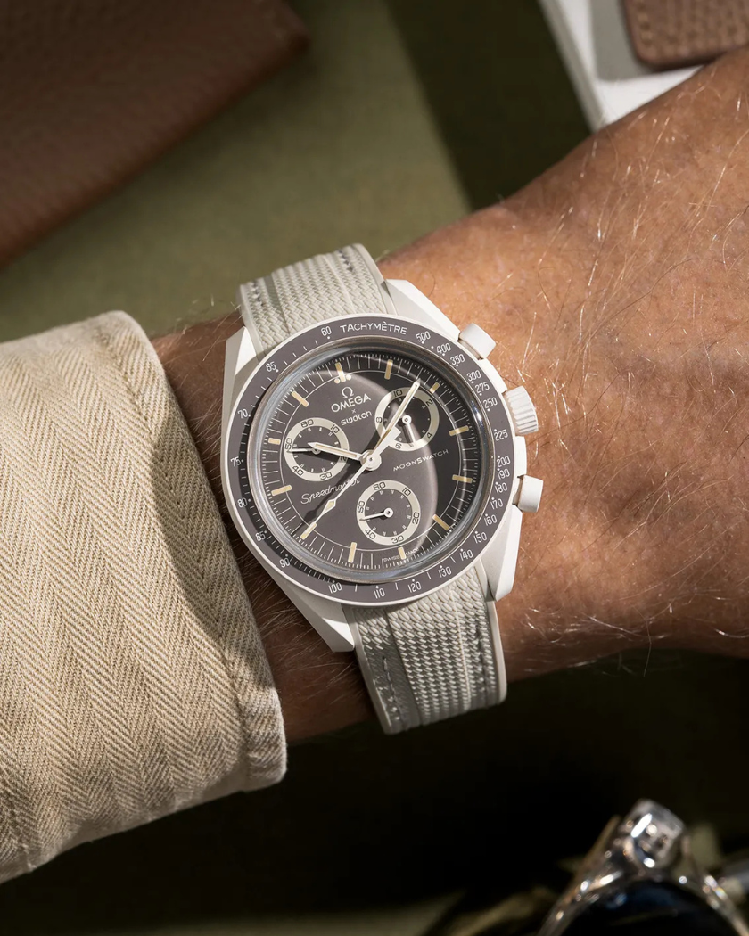 Swatch x Omega Bioceramic Moonswatch Mission on Earth - Desert