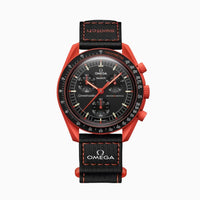Swatch x Omega Bioceramic Moonswatch Mission on Earth - Lava