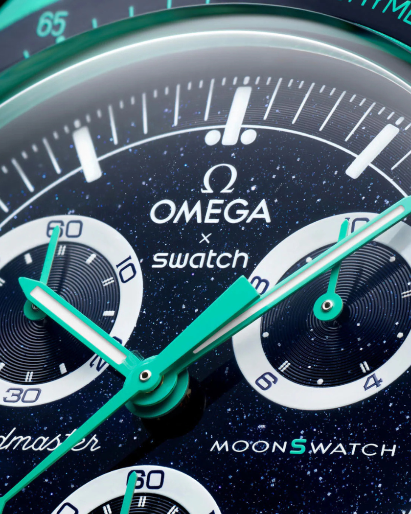 Swatch x Omega Bioceramic Moonswatch Mission on Earth - Polar Lights
