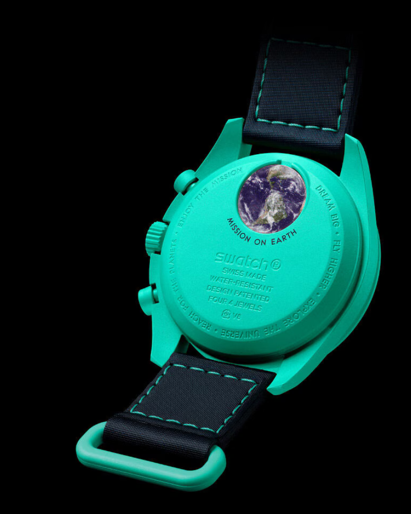 Swatch x Omega Bioceramic Moonswatch Mission on Earth - Polar Lights