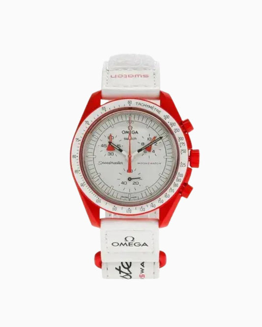 Swatch x Omega Bioceramic Moonswatch Mission to Mars