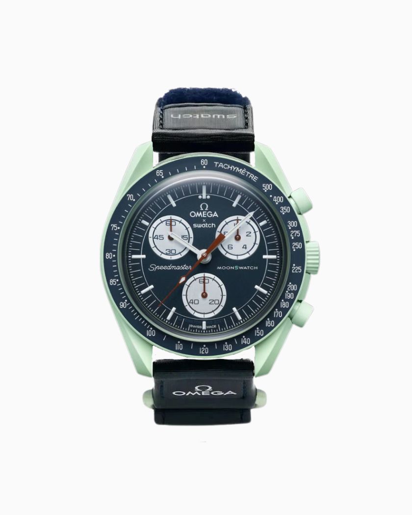 Swatch x Omega Bioceramic Moonswatch Mission to Earth