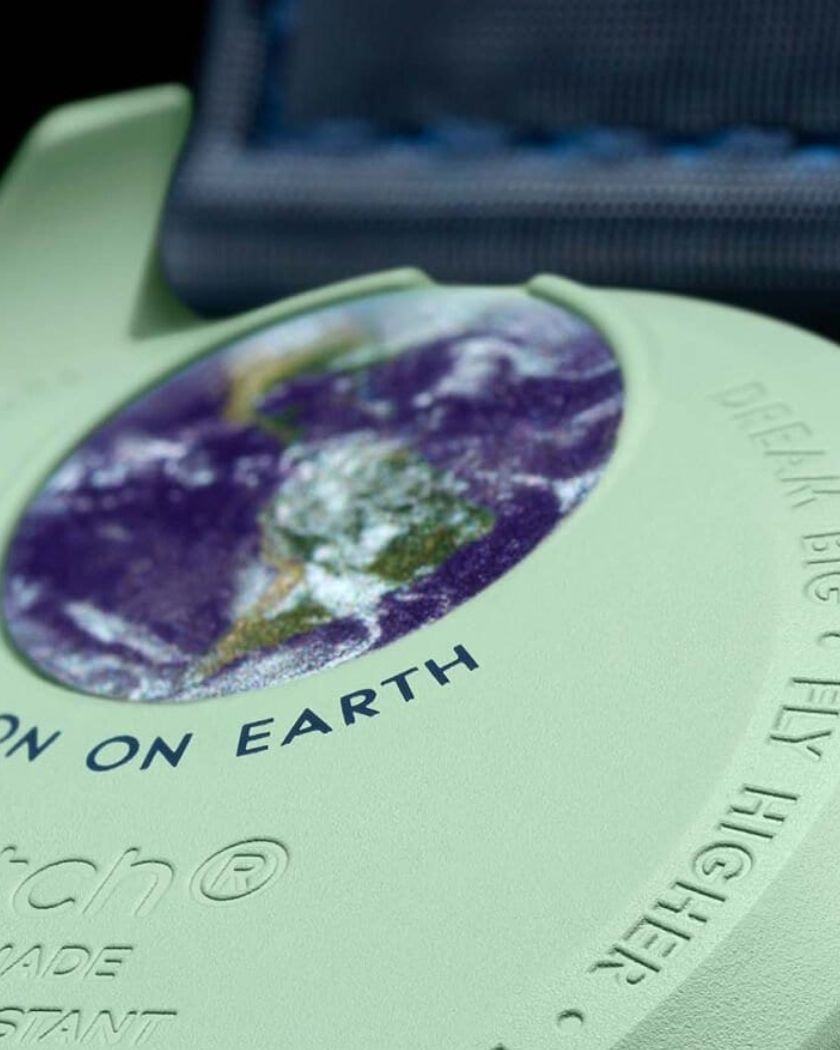 Swatch x Omega Bioceramic Moonswatch Mission to Earth