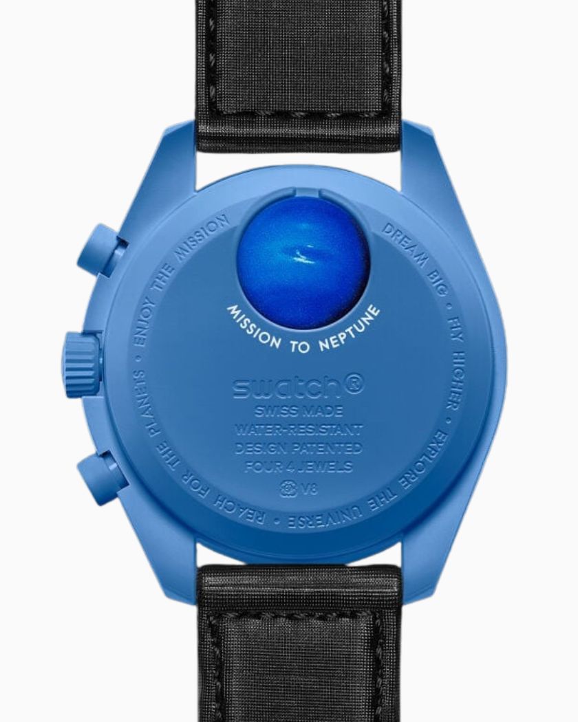 Swatch x Omega Bioceramic Moonswatch Mission to Neptune