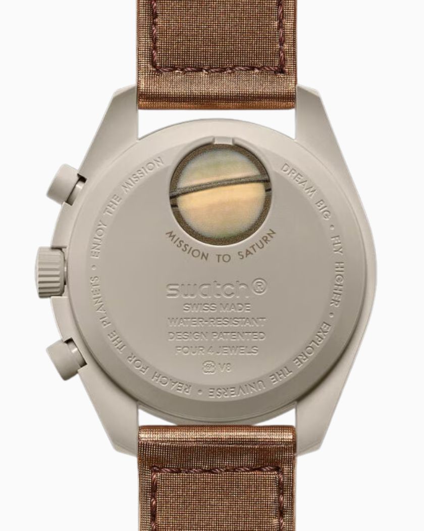 Swatch x Omega Bioceramic Moonswatch Mission to Saturn
