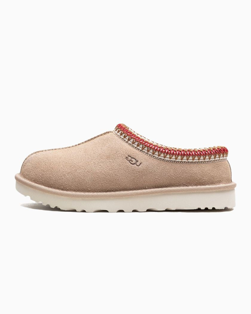 UGG TASMAN SLIPPER SAND DARK CHERRY