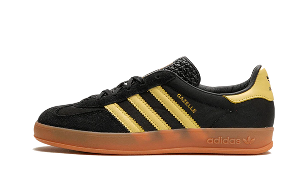 Adidas Gazelle Indoor Black Almost Yellow Gum